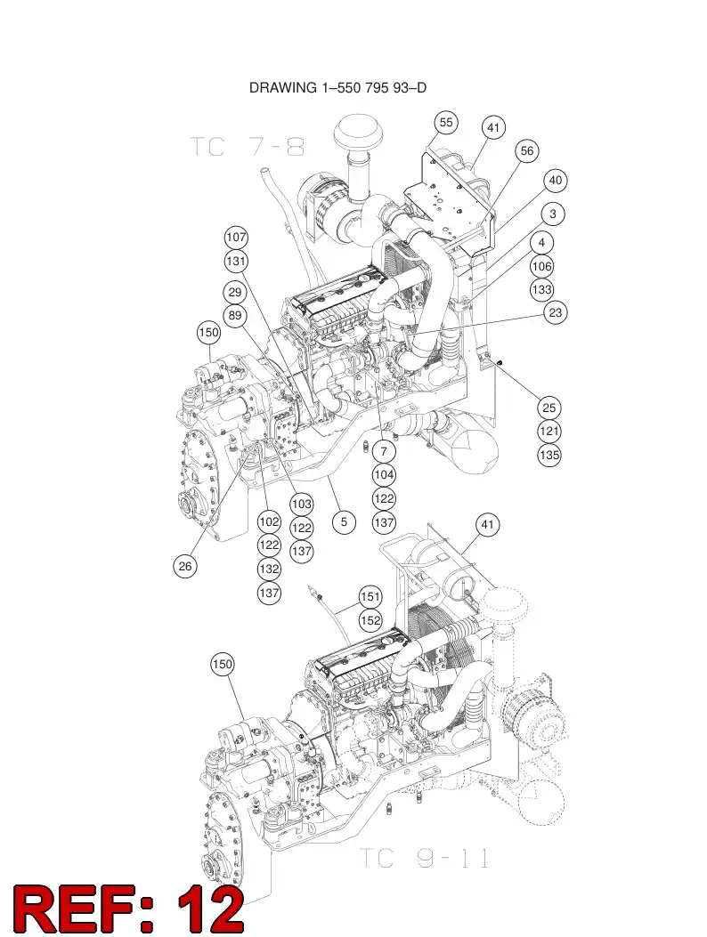 55042179 550 421 79 INTAKE PIPE - Sandvik Technical Drawing