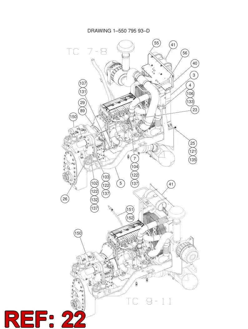 55042189 550 421 89 PLATE - Sandvik Technical Drawing