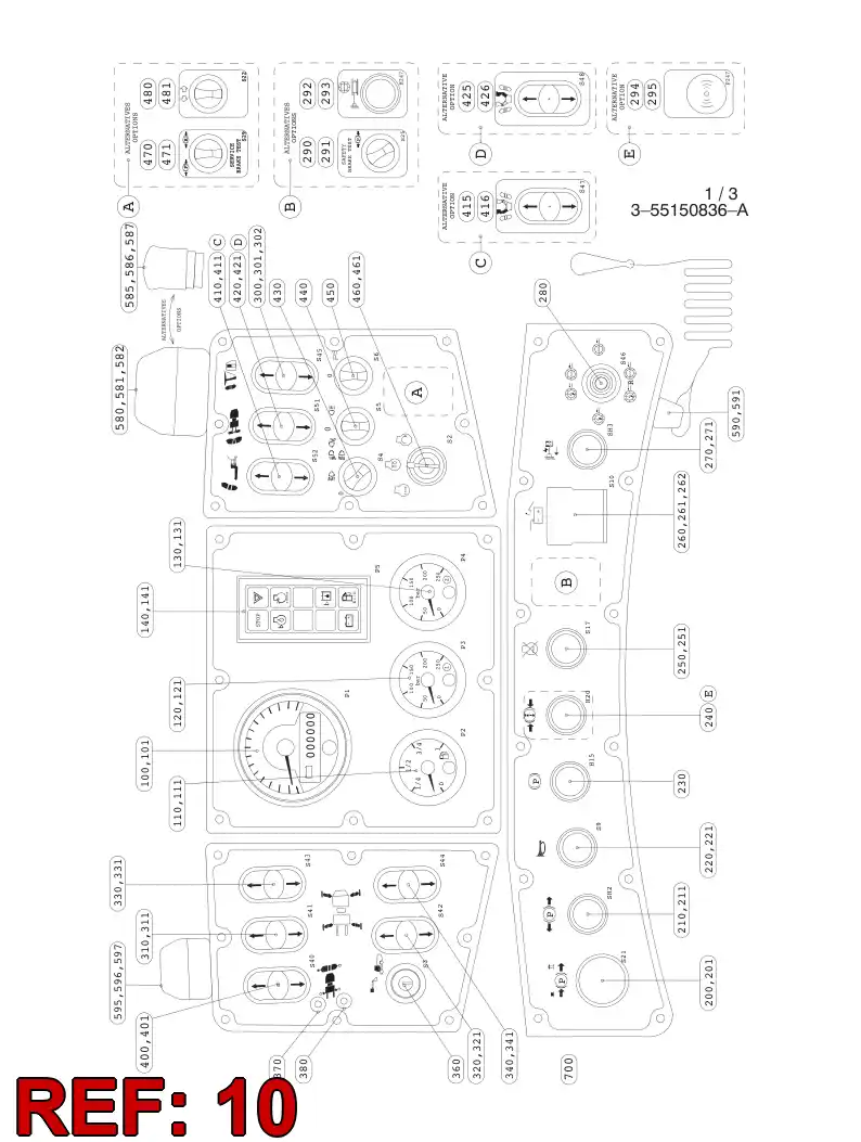 55042264 550 422 64 DRIVING PRING - Sandvik Technical Drawing