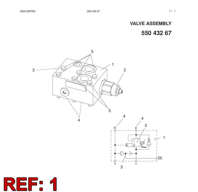 55042333 550 423 33 SECTION - Sandvik Technical Drawing