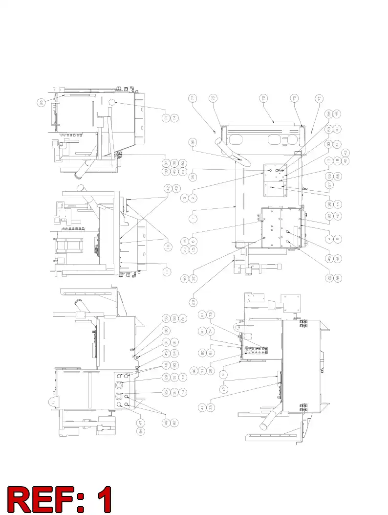 55042829 550 428 29 RESERVOIR - Sandvik Technical Drawing