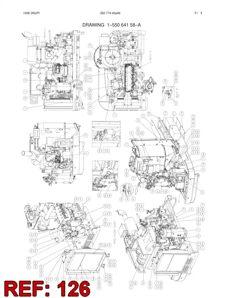 550 429 13 Retaining washer - drawing