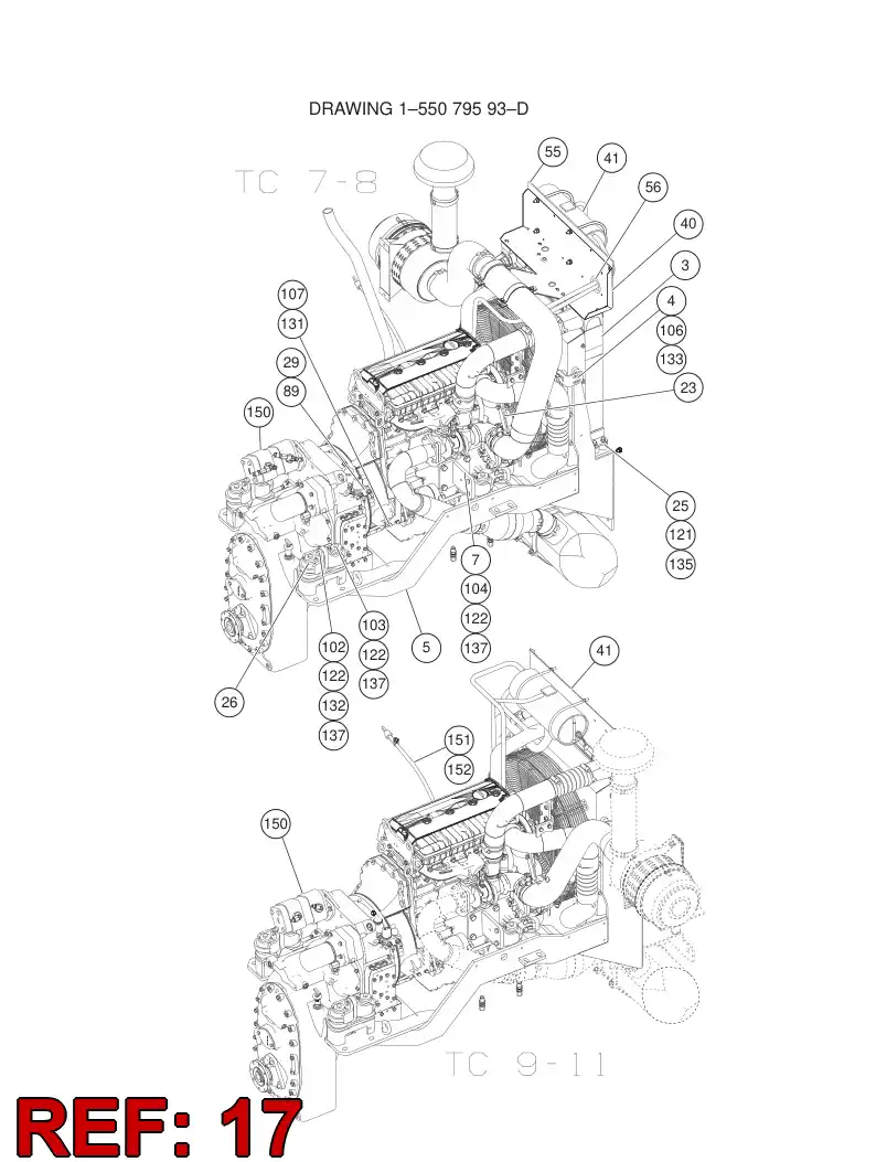 55043157 550 431 57 COVER PLATE - Sandvik Technical Drawing