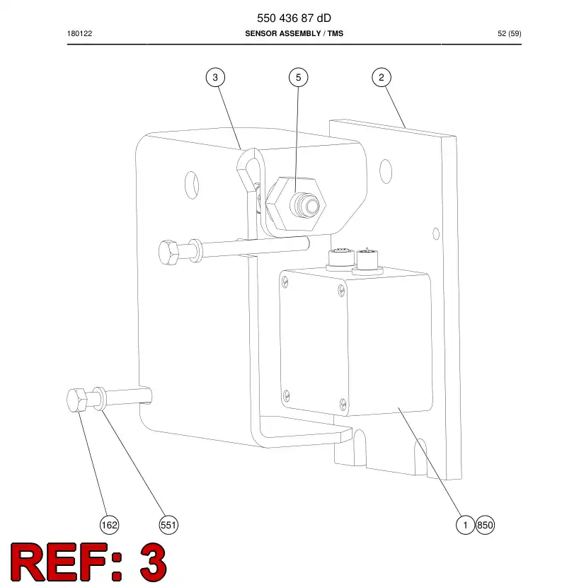 55043686c 550 436 86c Cover - Sandvik Technical Drawing