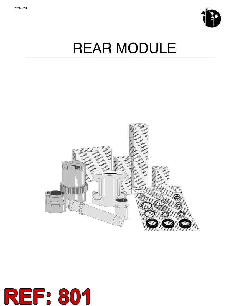 55043723 550 437 23 HOSING - Sandvik Technical Drawing