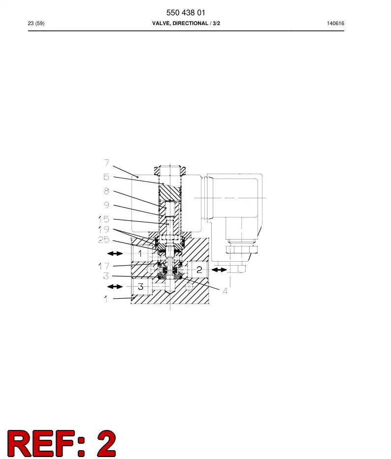 55043802 550 438 02 Spare Parts Kit - Sandvik Technical Drawing