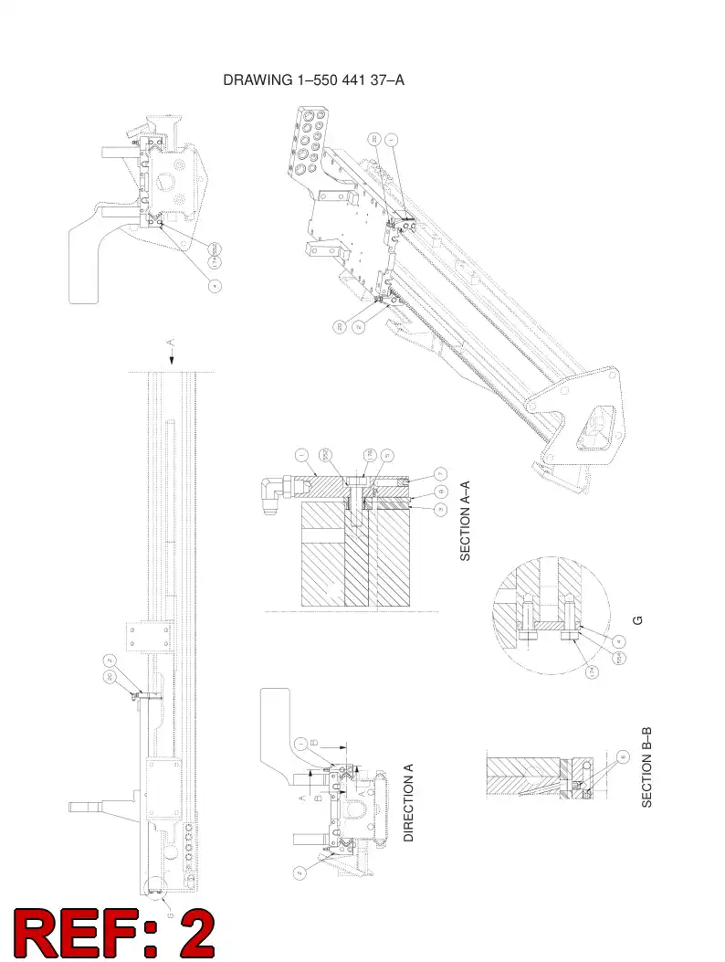 550 441 02 Plate - drawing