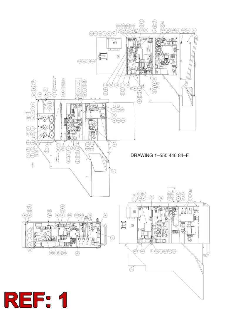 55044105 550 441 05 SIDE BOX - Sandvik Technical Drawing