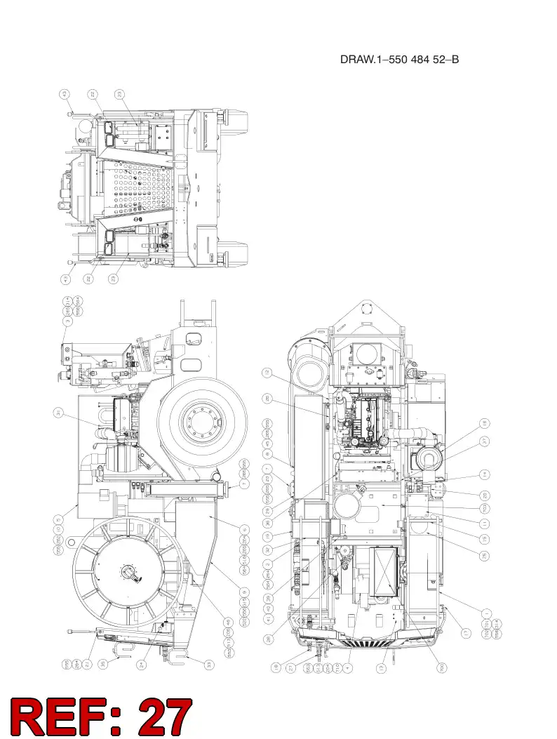 55044183 550 441 83 ASSEMBLY - Sandvik Technical Drawing