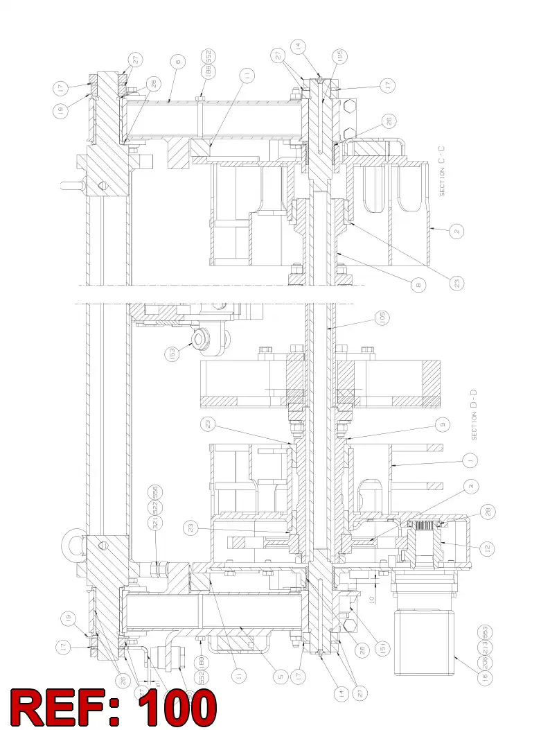55044205 550 442 05 PIPE - Sandvik Technical Drawing