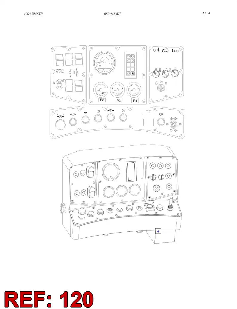 55044901 550 449 01 PRING METER - Sandvik Technical Drawing