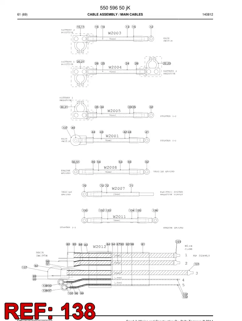 55045000a 550 450 00a Guard - Sandvik Technical Drawing