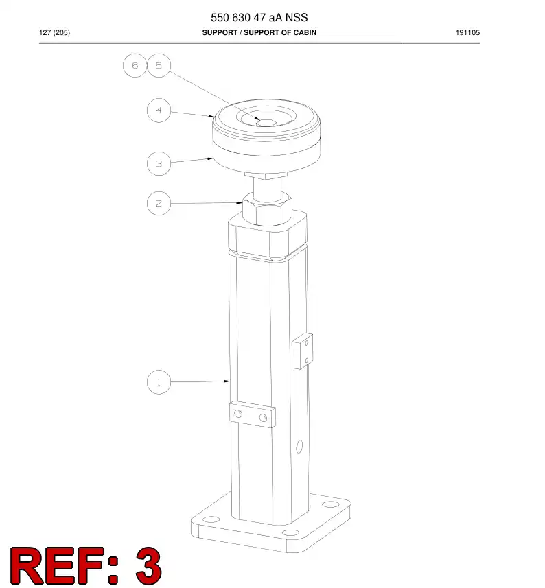 55045268a 550 452 68a Bolt - Sandvik Technical Drawing