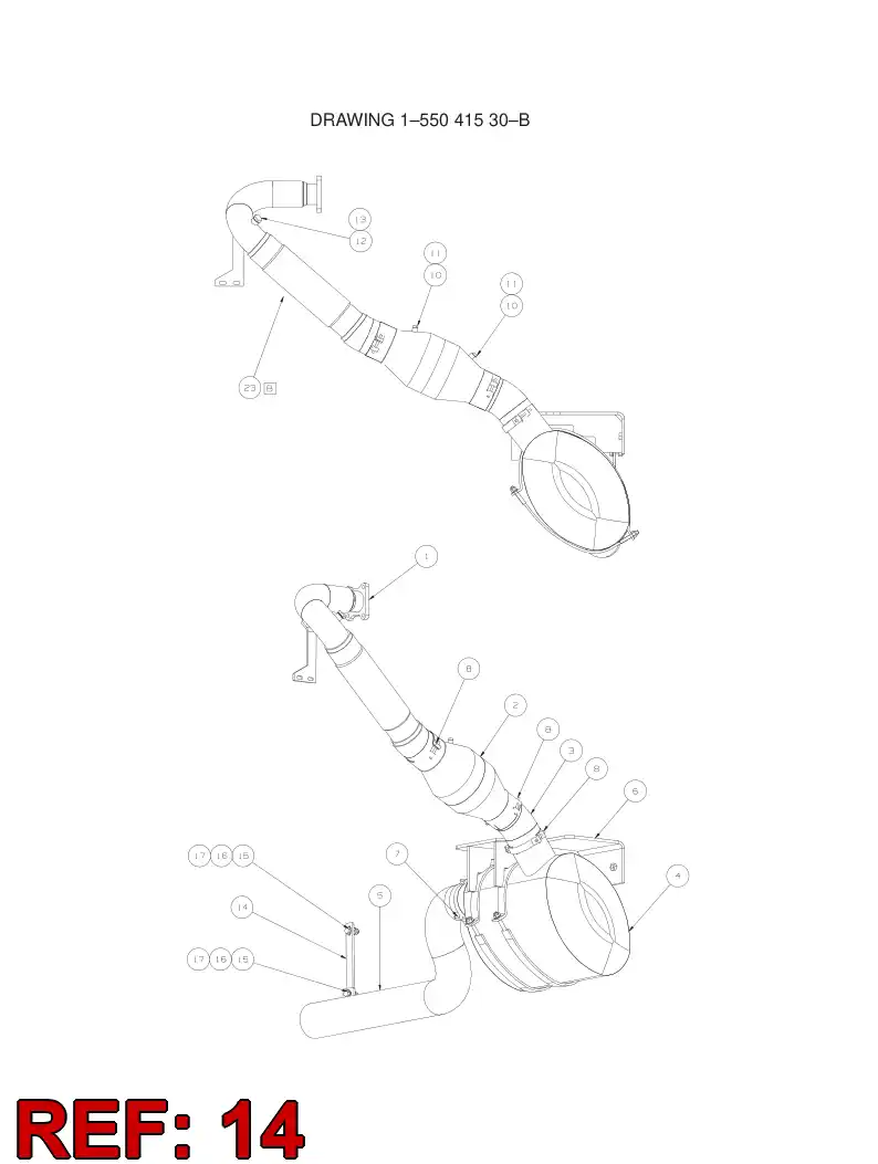 55045347 550 453 47 PLATE - Sandvik Technical Drawing
