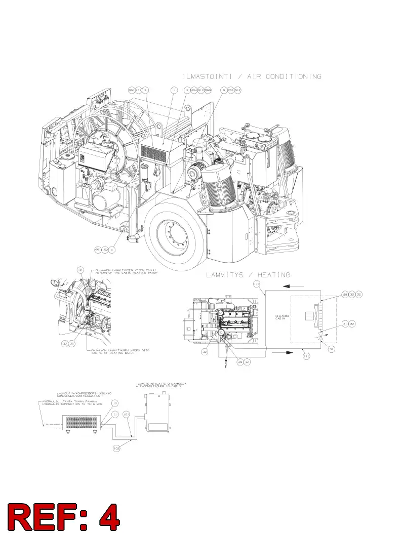 55045430 550 454 30 VALVE ASSEMBLY - Sandvik Technical Drawing