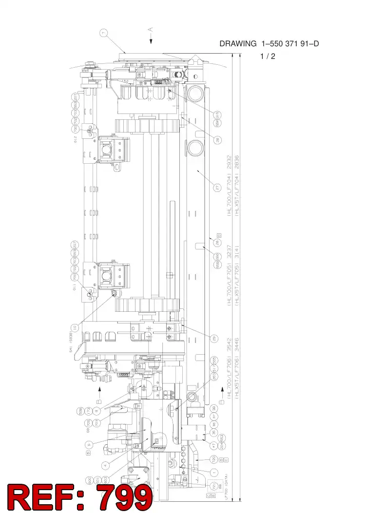 55045845 550 458 45 SCREW SET - Sandvik Technical Drawing
