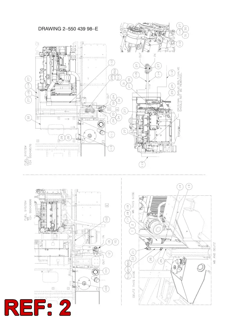 55046135 550 461 35 SENSOR - Sandvik Technical Drawing
