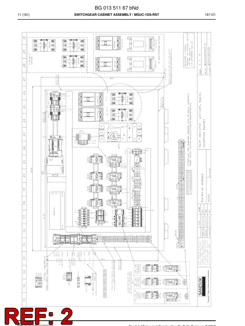 55047116 550 471 16 Fitting, Plastic - Sandvik Technical Drawing