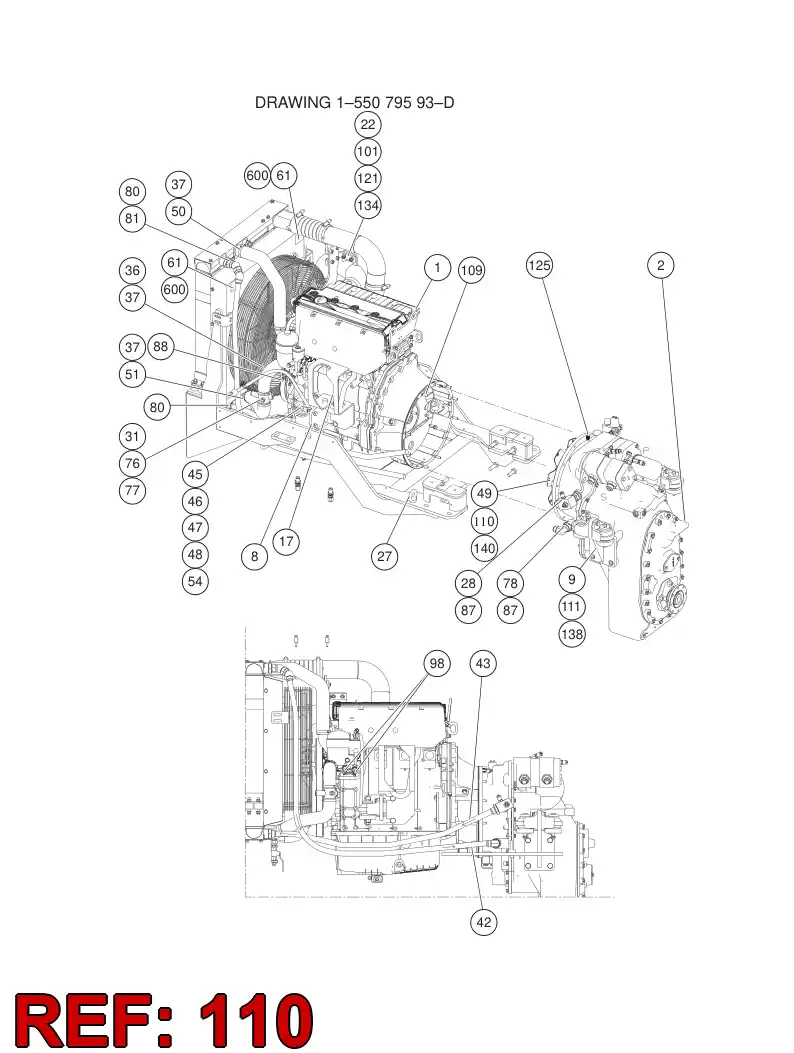 55047345 550 473 45 HEXAGON SOCKET HEAD SCREW (FULL THREAD) - Sandvik Technical Drawing
