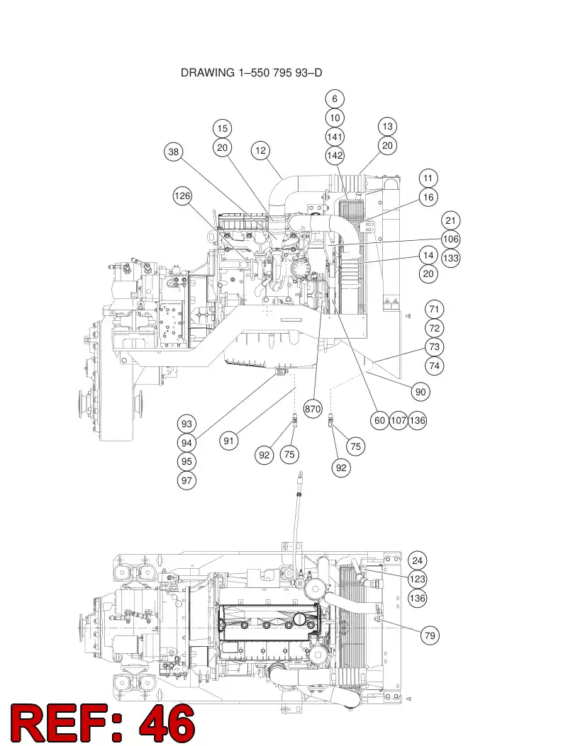 55047355 550 473 55 Pipe, Sleeve - Sandvik Technical Drawing
