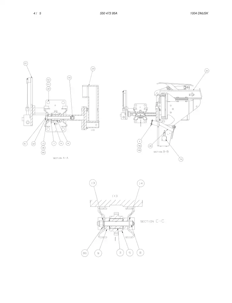 55047395A 550 473 95A FEED - Sandvik Technical Drawing