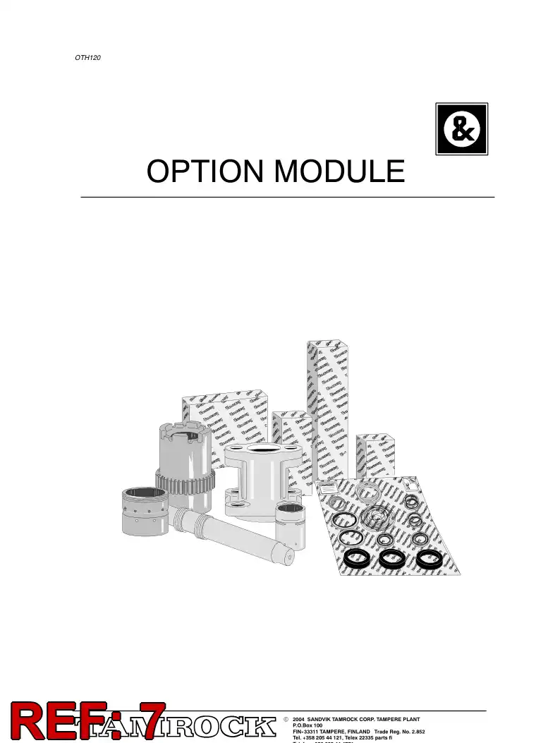 55047491 550 474 91 WATER SEPARATOR ASSEMBLY - Sandvik Technical Drawing