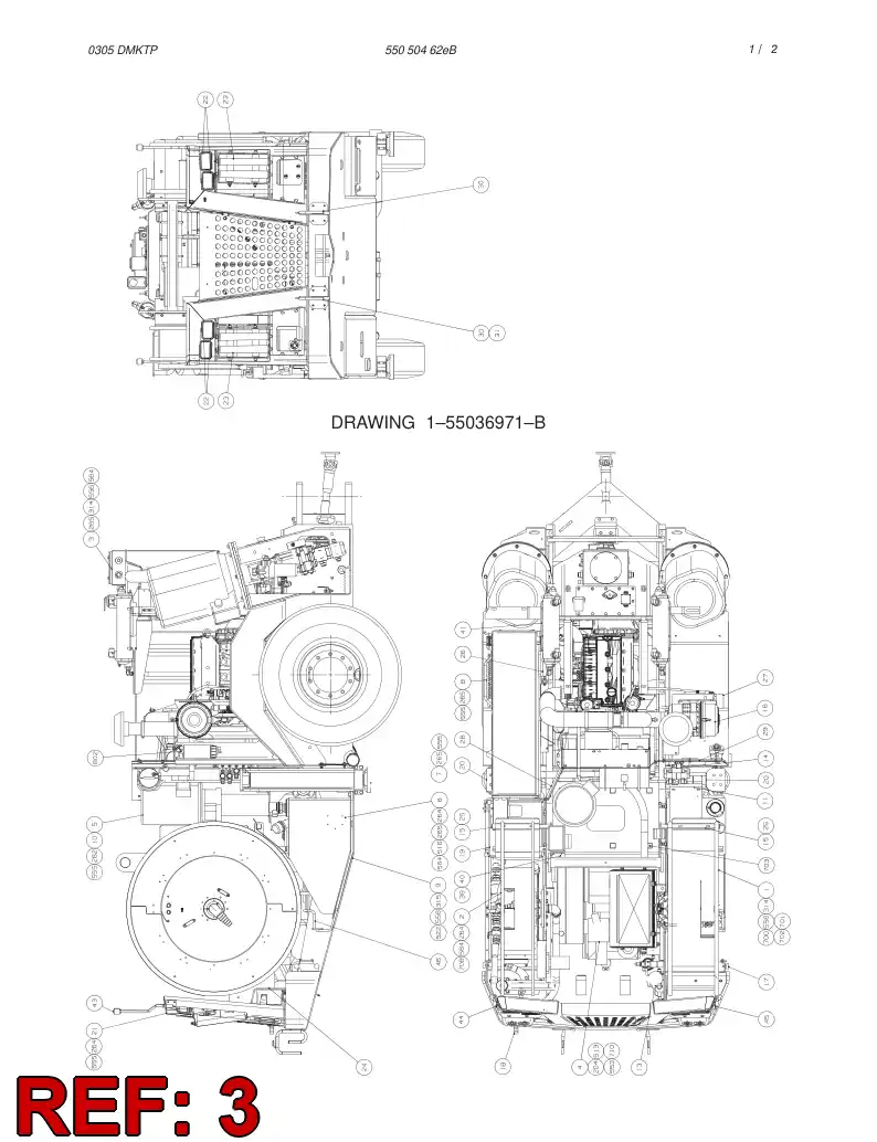55047675 550 476 75 POWER PACK MODULE - Sandvik Technical Drawing