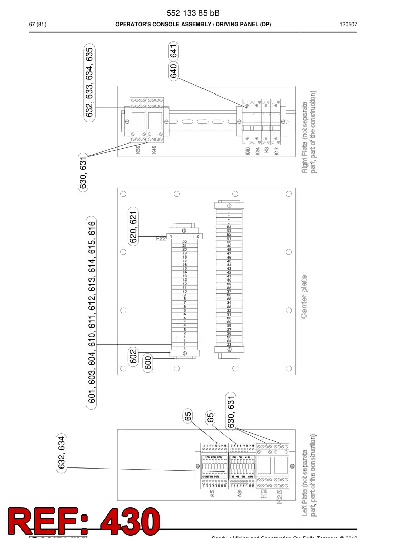 550 476 96a INTERRUPTOR SELECTOR - drawing