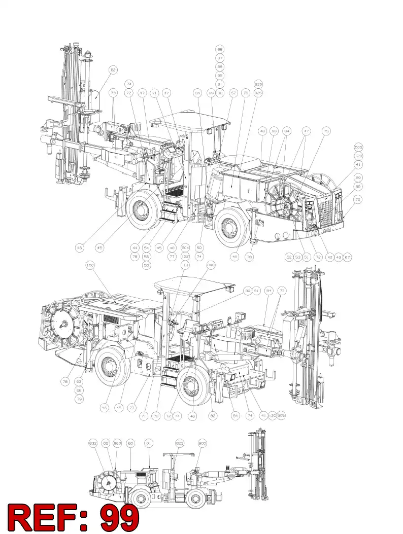 55047859 550 478 59 PLATE - Sandvik Technical Drawing