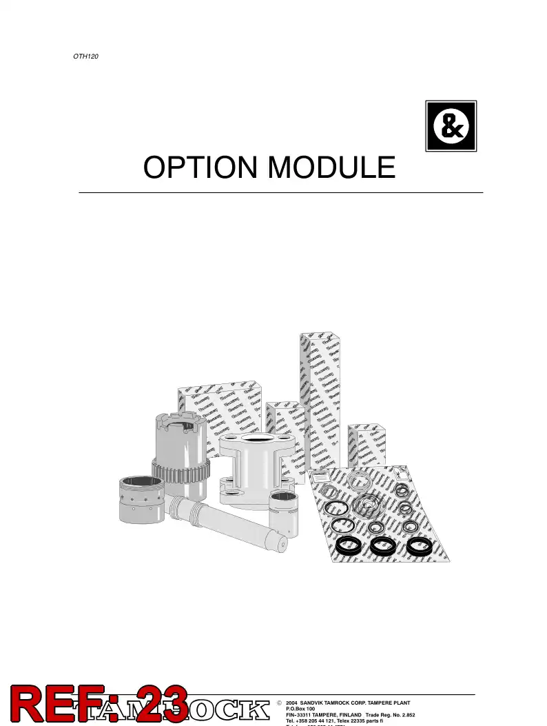 55048267 550 482 67 FILLING ADAPTER - Sandvik Technical Drawing