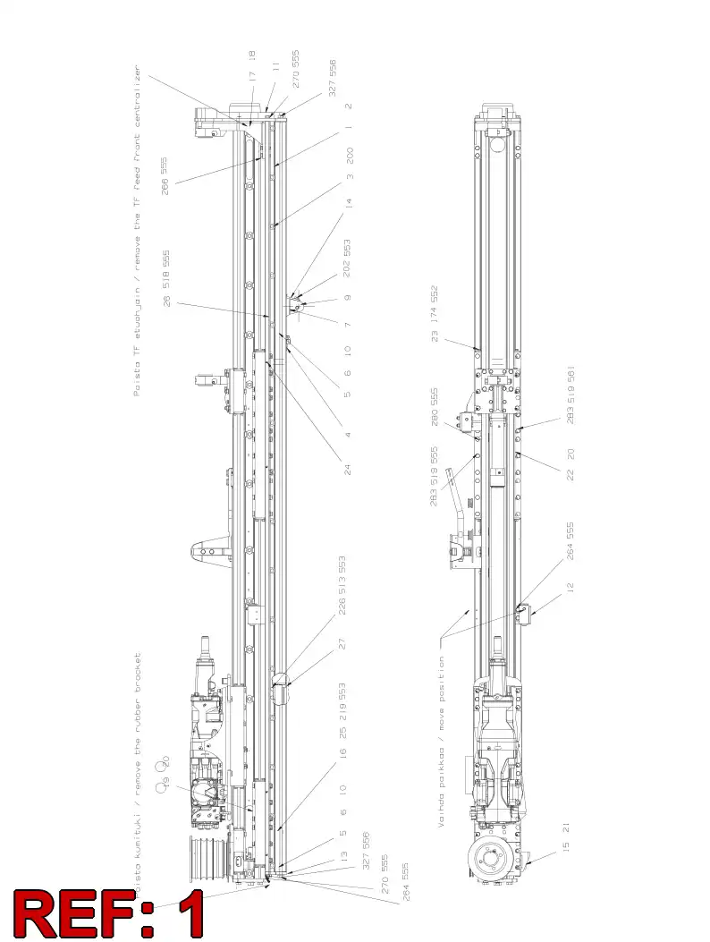 55048315 550 483 15 PROFILE - Sandvik Technical Drawing