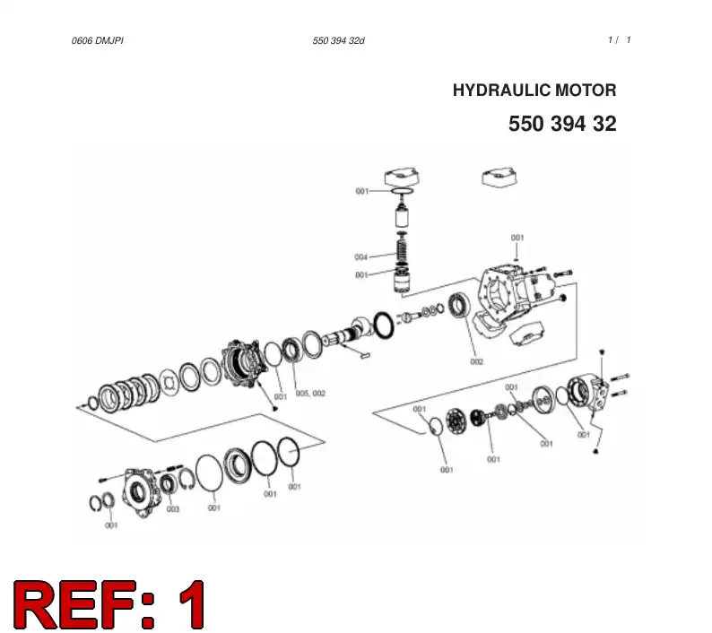 55048719 550 487 19 SEAL KIT - Sandvik Technical Drawing