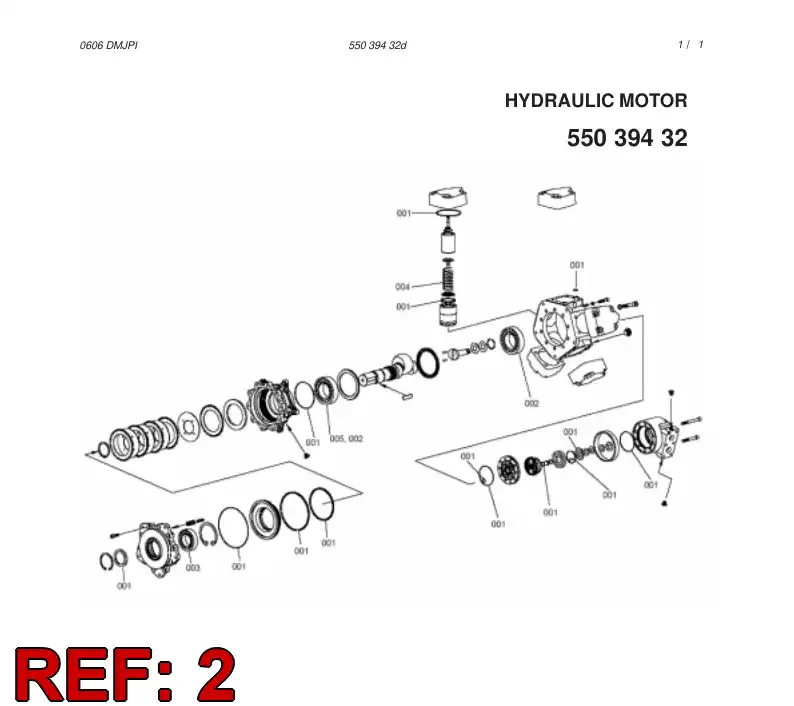 55048887 550 488 87 PARTS KIT - Sandvik Technical Drawing