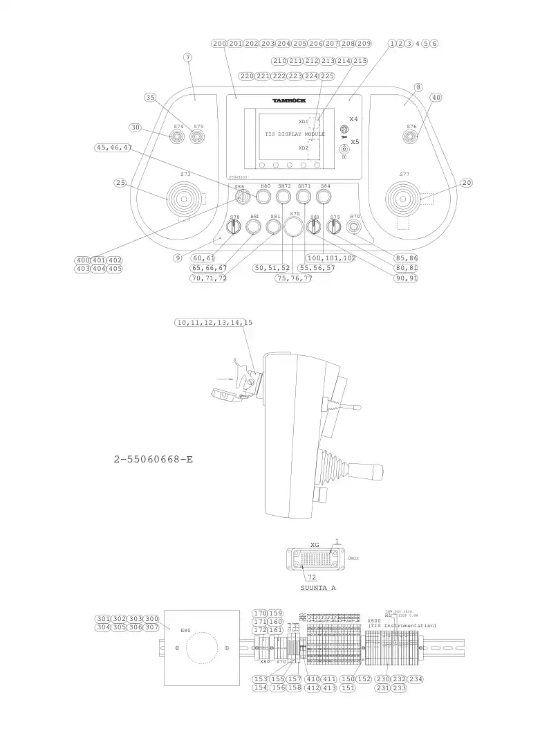 55048993 550 489 93 DECAL - Sandvik Technical Drawing
