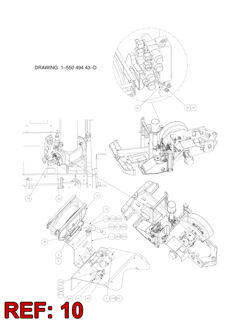55049013 550 490 13 TUBE - Sandvik Technical Drawing
