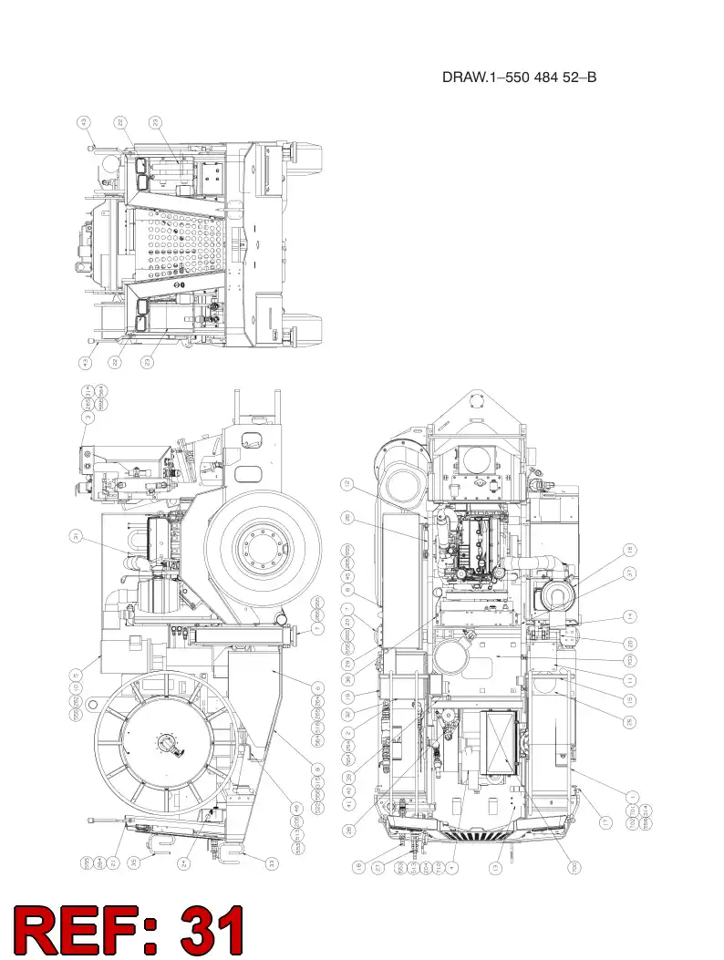 55049125 550 491 25 BRACKET - Sandvik Technical Drawing