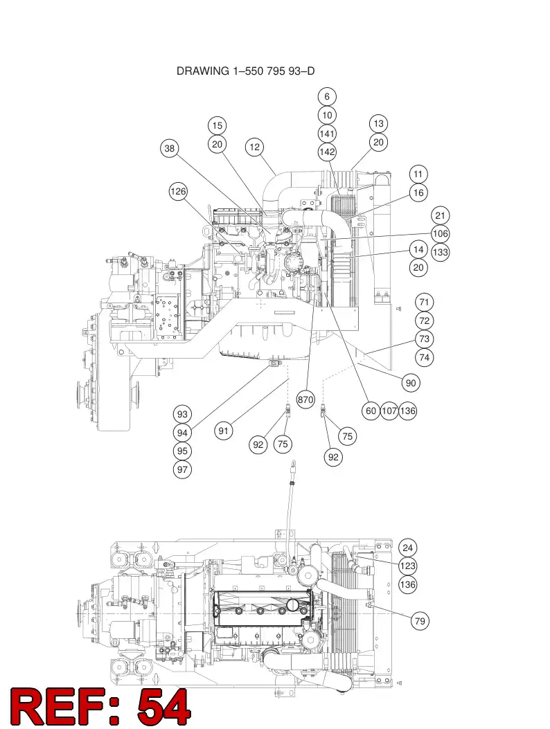 55049266 550 492 66 CONNECTOR - Sandvik Technical Drawing