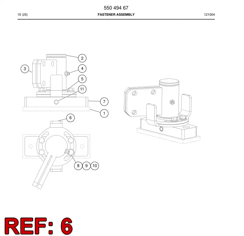 55049486 550 494 86 Limiter - Sandvik Technical Drawing