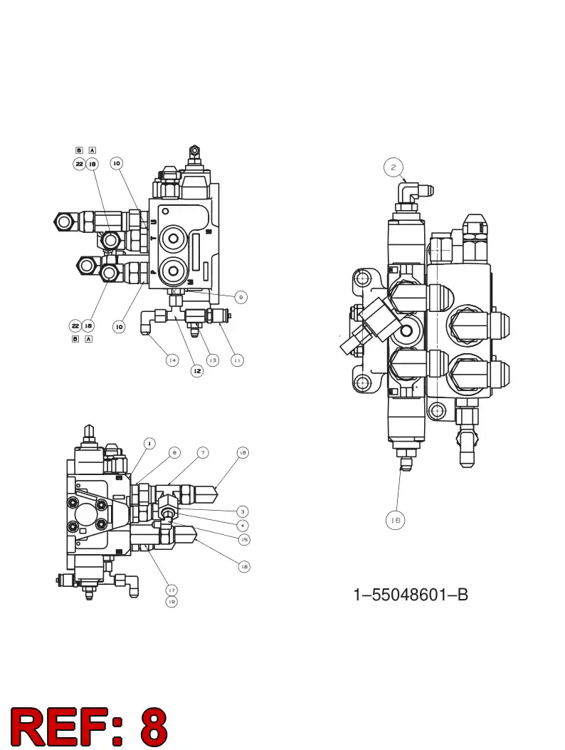 55049765 550 497 65 SEAL KIT - Sandvik Technical Drawing