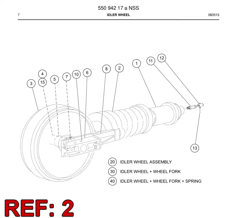 550 505 27a Spring - drawing