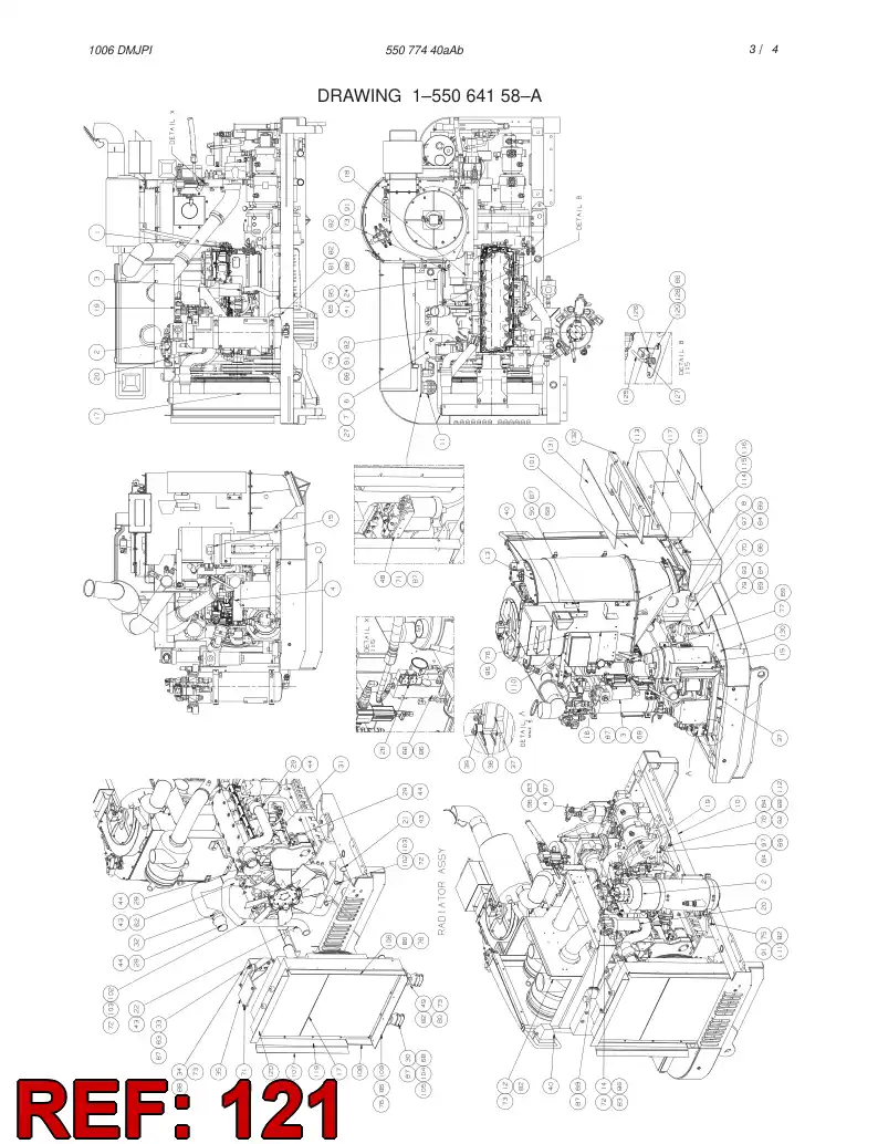 55050729 550 507 29 Plate - Sandvik Technical Drawing