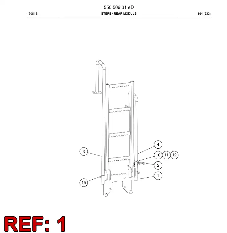 55050932e 550 509 32e Steps - Sandvik Technical Drawing