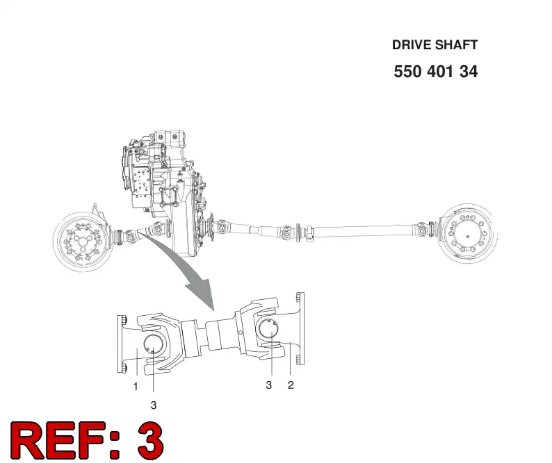 55051661 550 516 61 RETICULACIN - Sandvik Technical Drawing