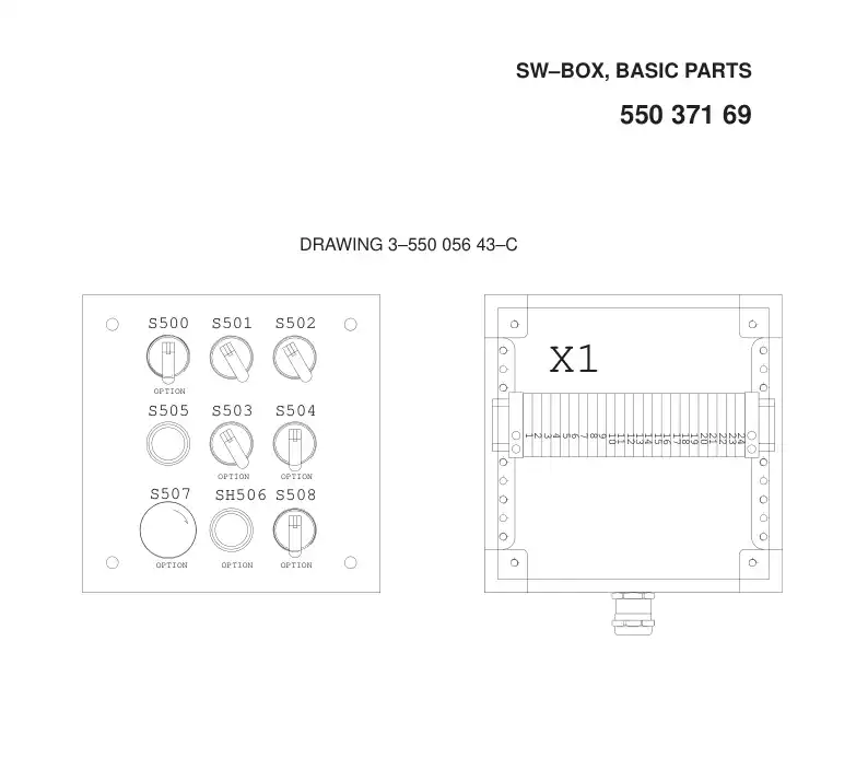 550 517 33 INTERRUPTOR SELECTOR - drawing
