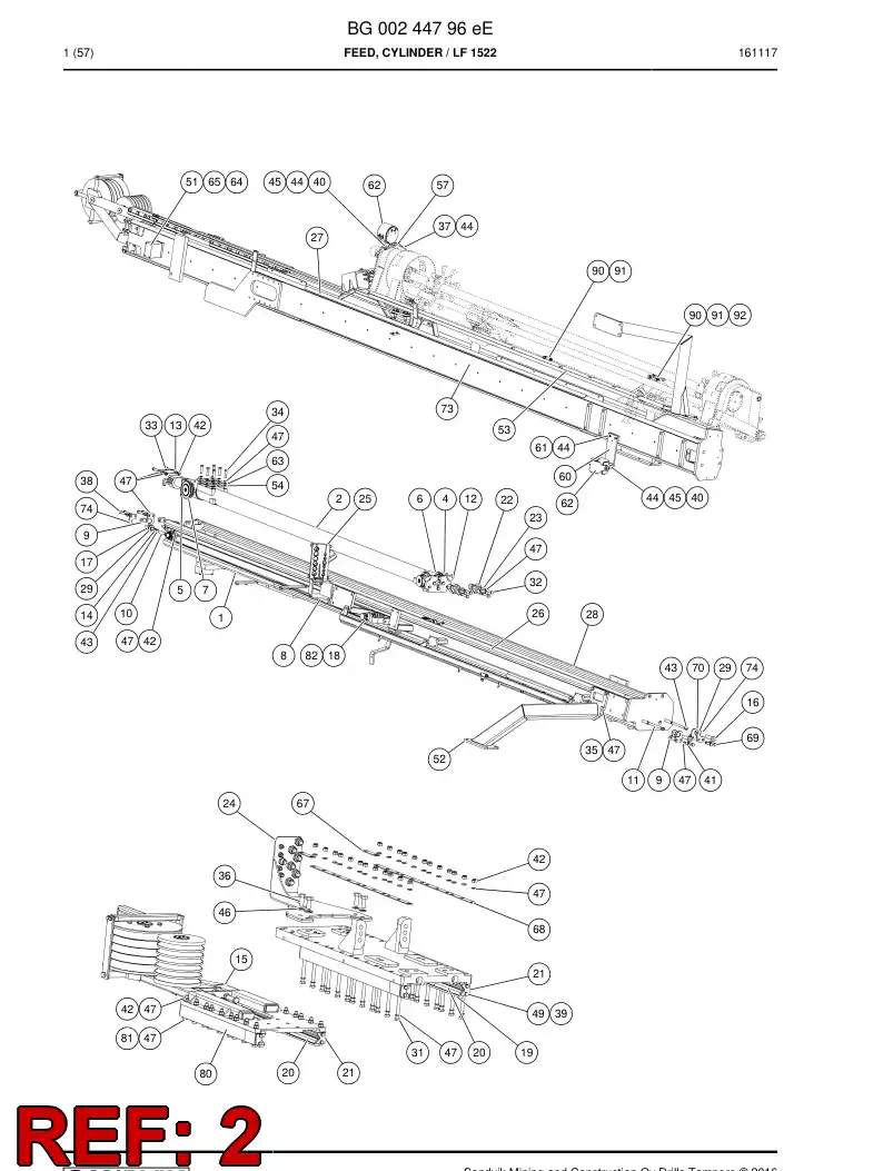 55051953 550 519 53 Purchase set - Sandvik Technical Drawing