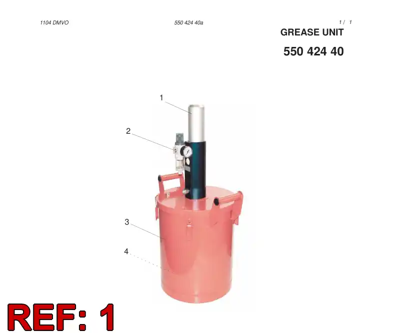 55052167 550 521 67 PUMP ELEMENT - Sandvik Technical Drawing