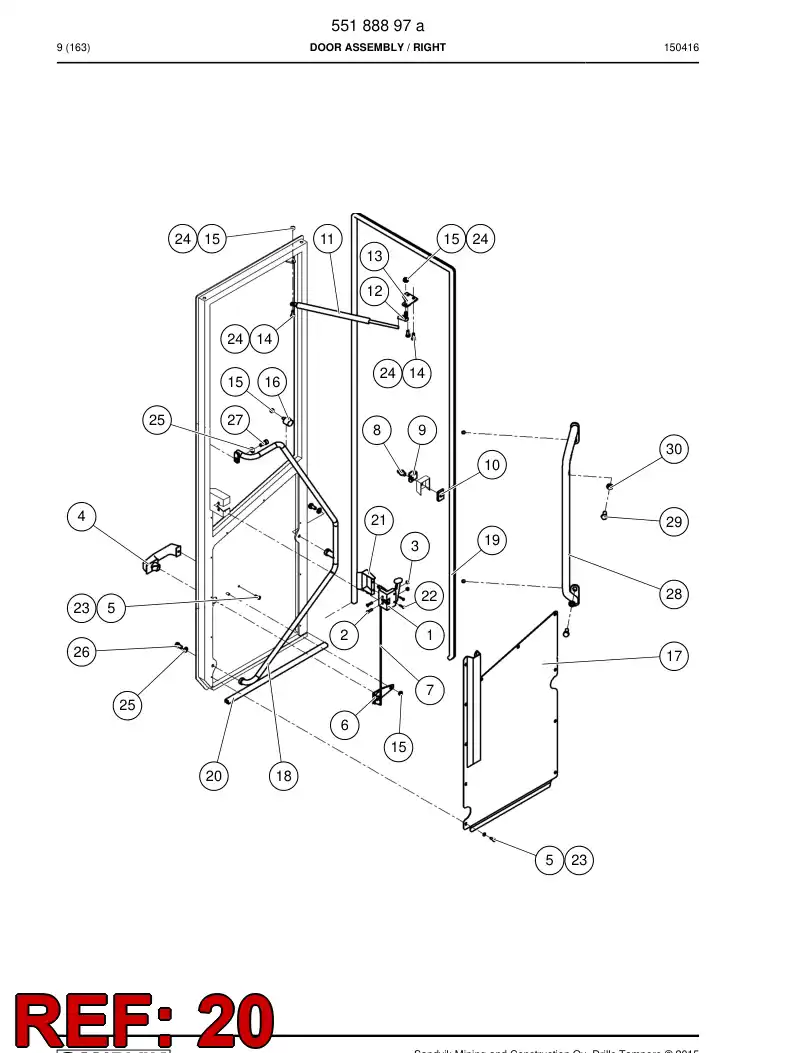 550 522 71 SEAL - drawing