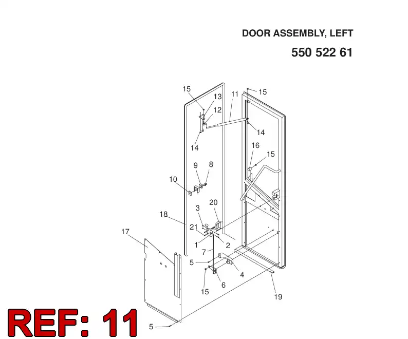 55052281 550 522 81 SPRING - Sandvik Technical Drawing