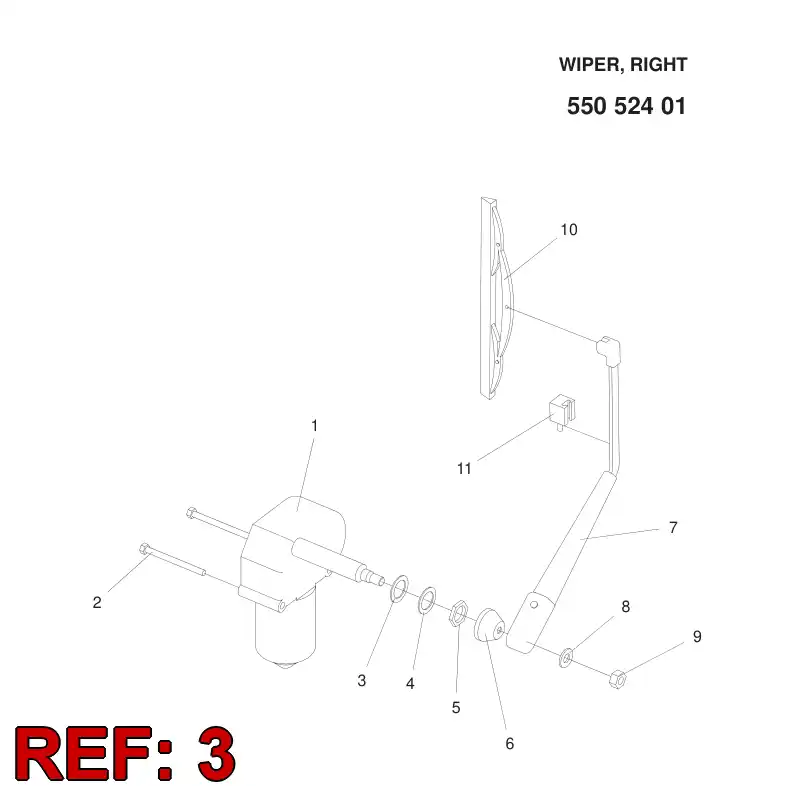 55052428 550 524 28 WASHER - Sandvik Technical Drawing