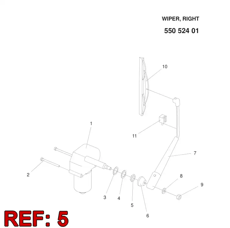 55052461 550 524 61 COVER PLUG - Sandvik Technical Drawing